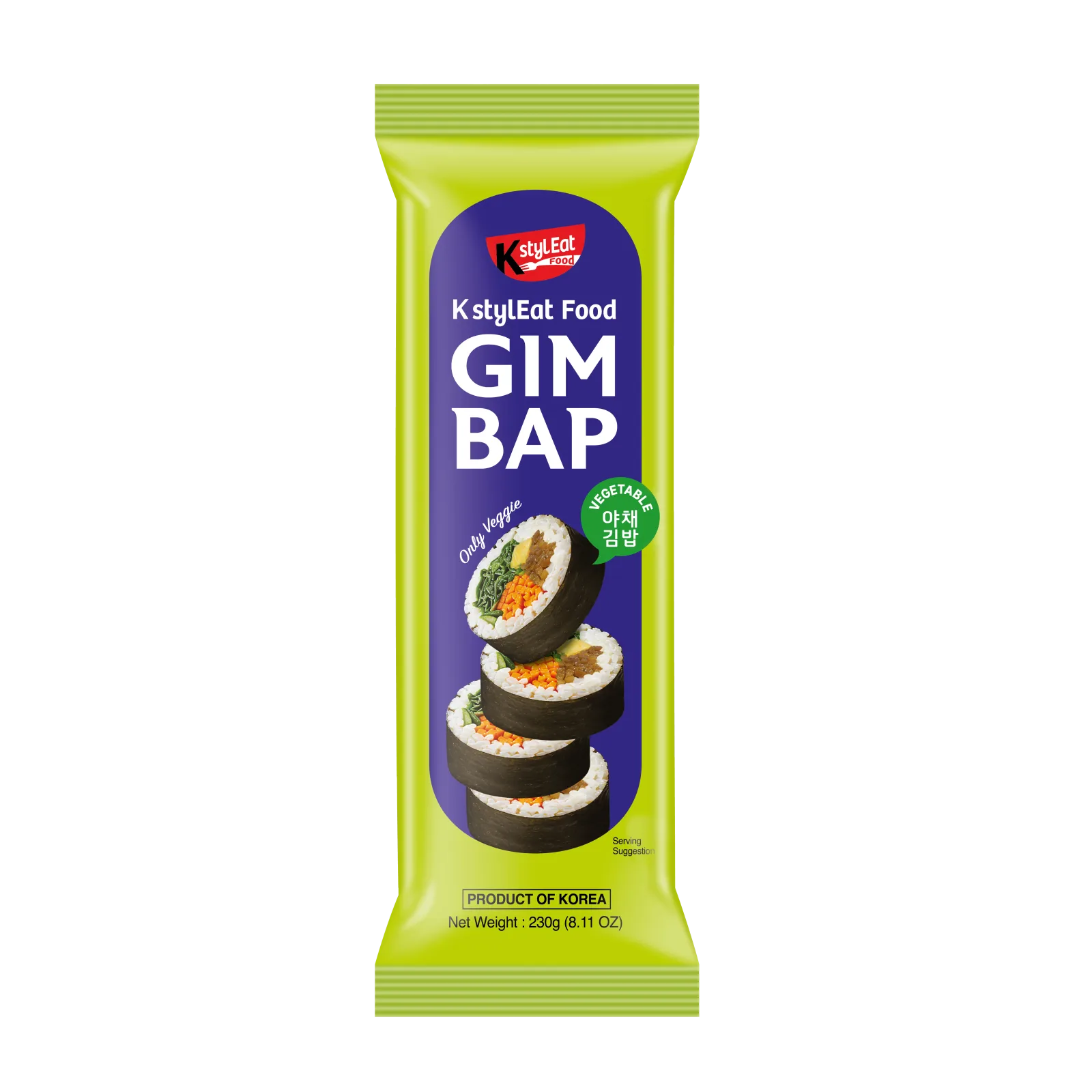 Frozen Vegetable Gimbap