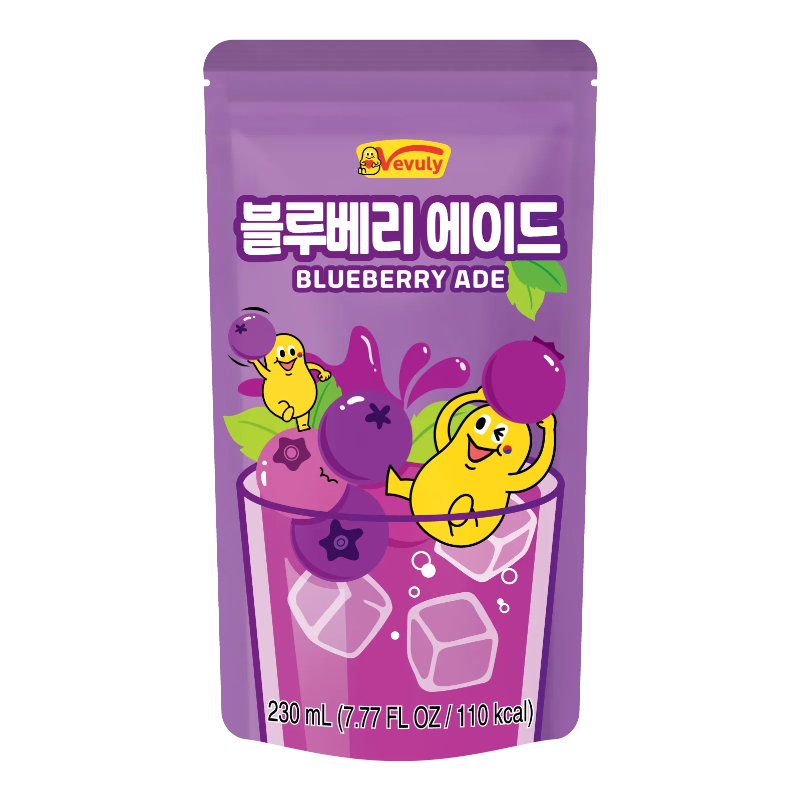 Pouch Drink Ade(Blueberry)