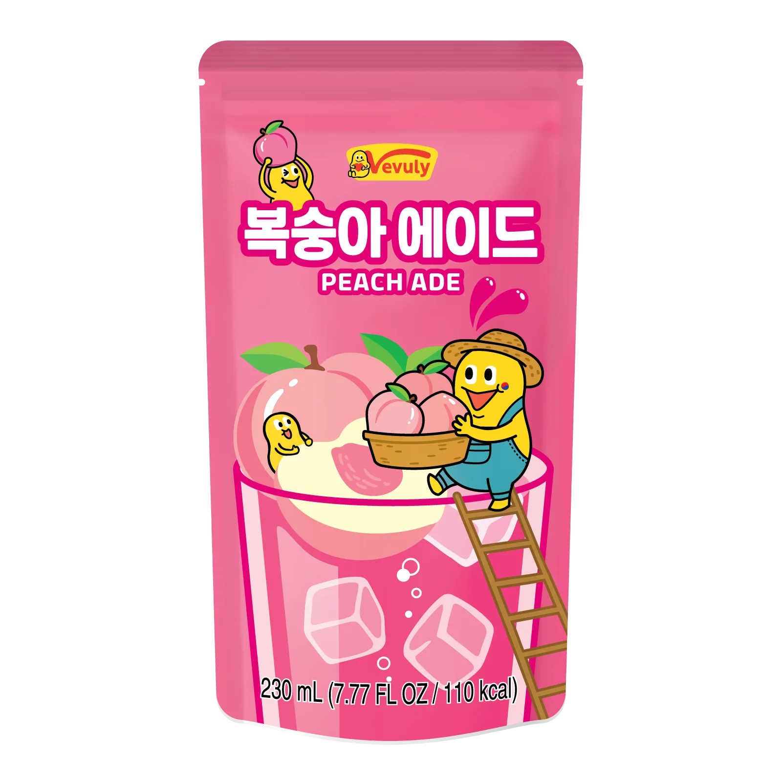 Pouch Drink Ade(Peach)