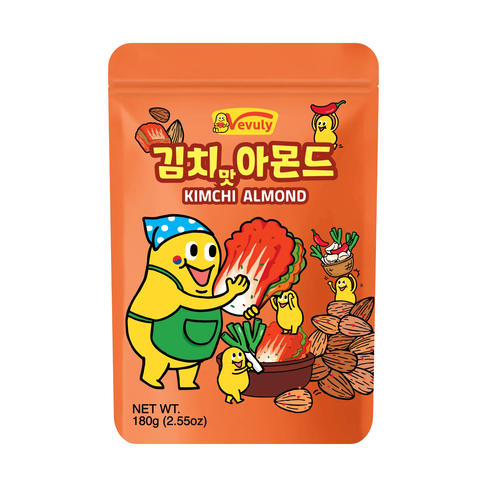 Seasoned Almond(Kimchi)