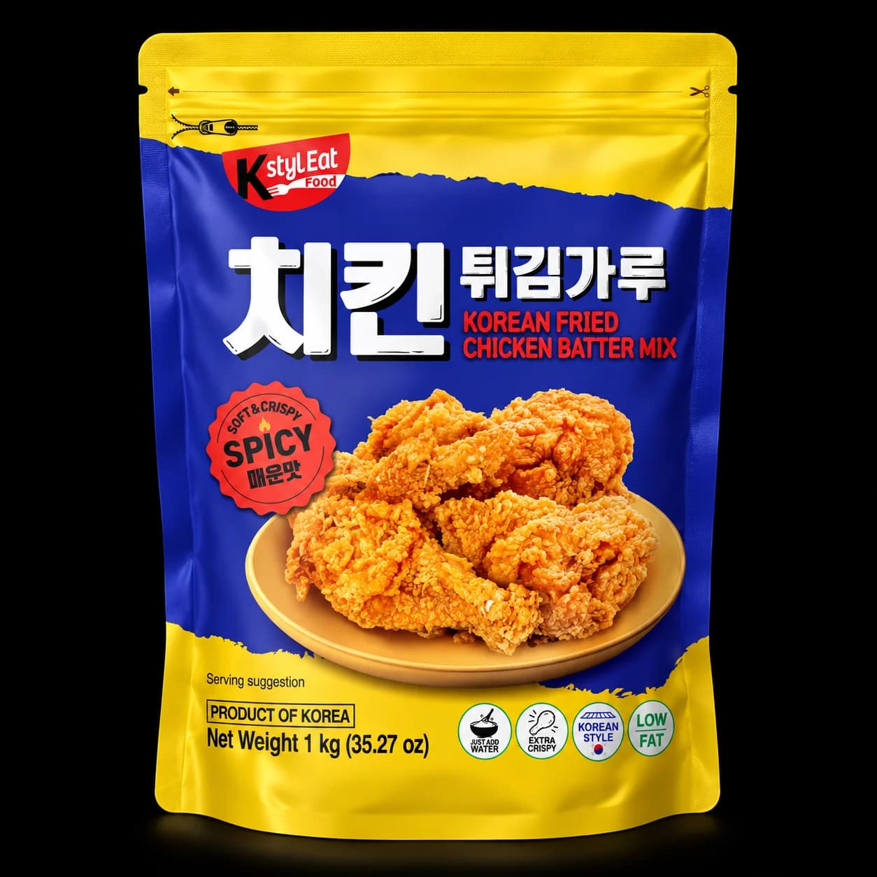 Korean Fried Chicken Batter Mix Spicy